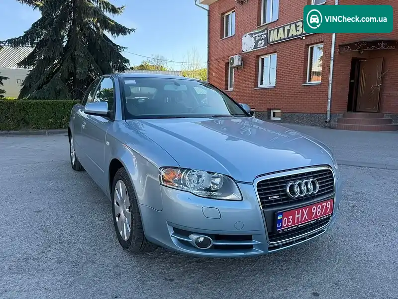 Audi A4 2006, фото з оголошення 1 з 20, VIN WAUZZZ8E86A192804