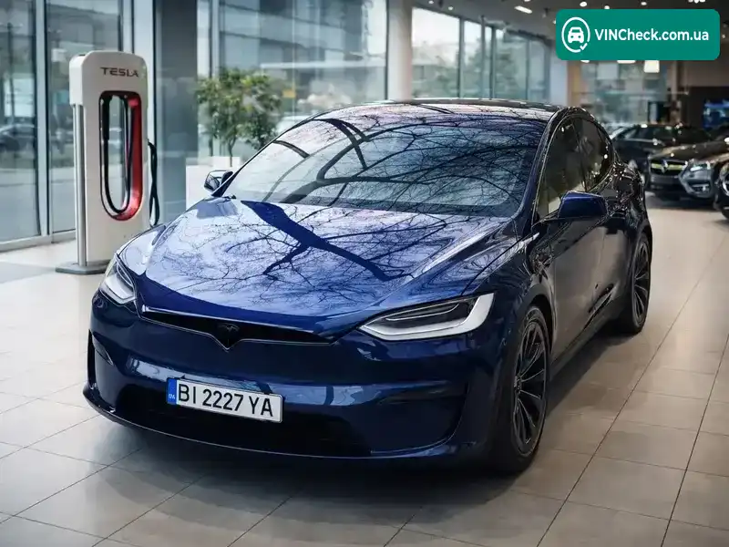 Tesla Model X 2022, фото з оголошення 1 з 9, VIN 7SAXCBE65NF330436