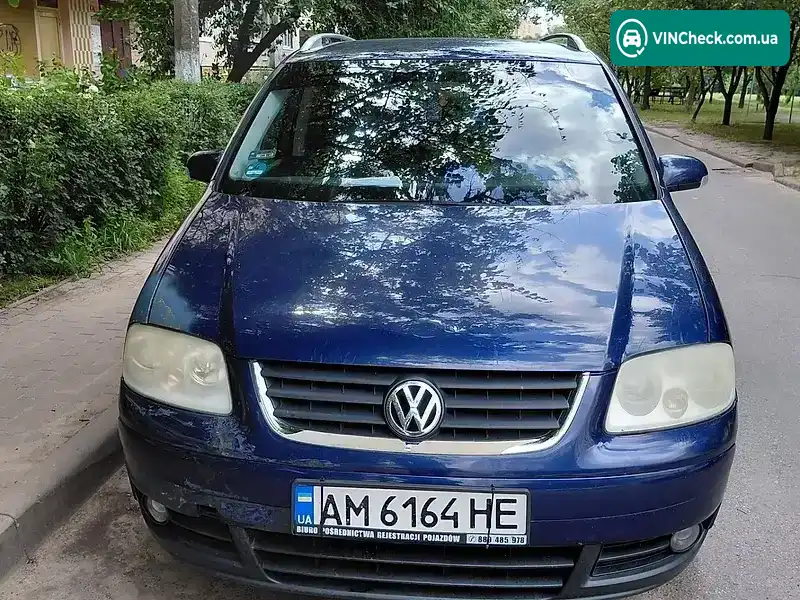 Volkswagen Touran 2003, фото з оголошення 1 з 5, VIN WVGZZZ1TZ4W097254