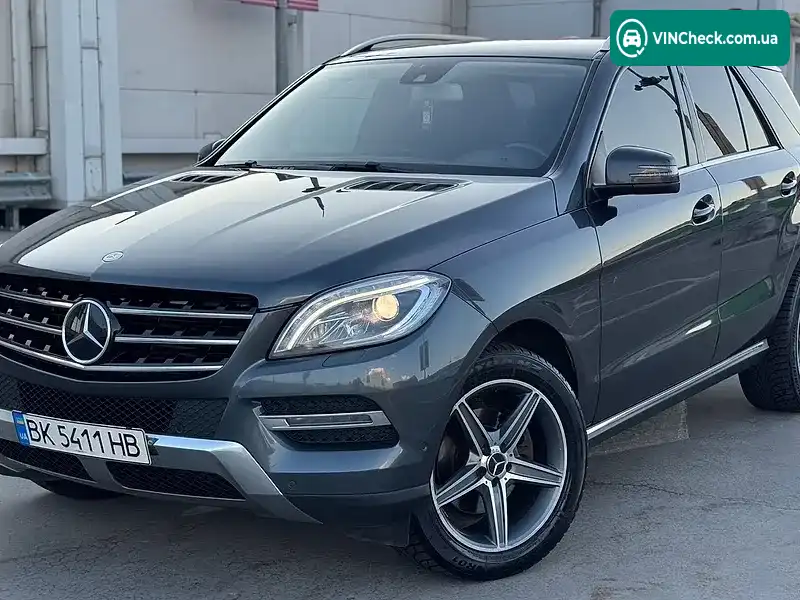 Mercedes-Benz M-Class 2013, фото з оголошення 1 з 20, VIN WDC1660041A215485