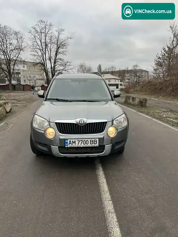 Skoda Yeti 2009, фото з оголошення 1 з 12, VIN TMBLB25LXA6014203