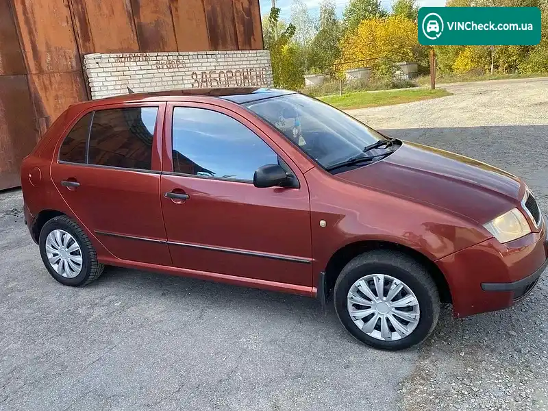Skoda Fabia 2001, фото з оголошення 2 з 12, VIN TMBPH16Y313212238