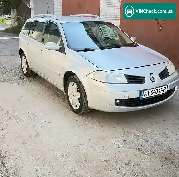 Renault Megane 2006, фото з оголошення 2 з 11, VIN VF1KM1R0H36318935