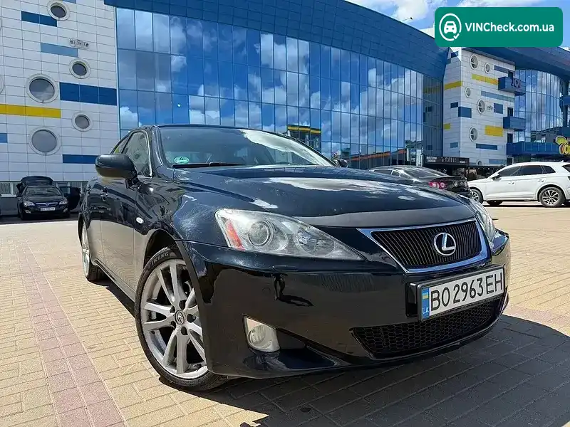 Lexus IS 2006, фото з оголошення 2 з 8, VIN JTHBB262302007809