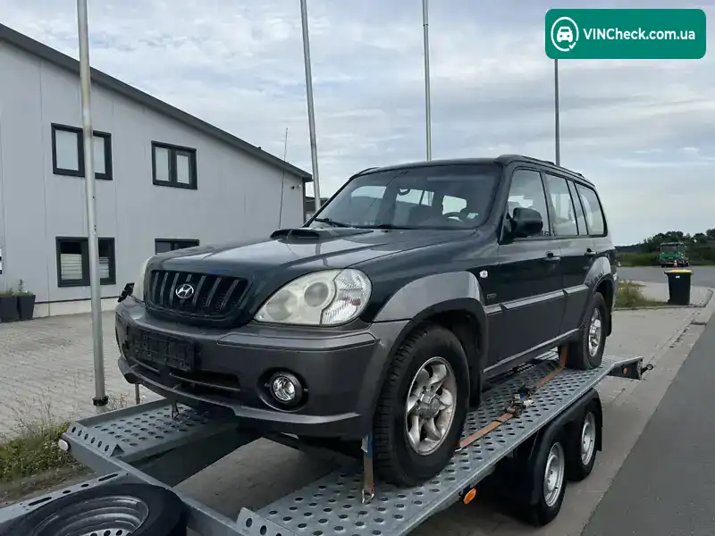 Hyundai Terracan 2002, фото з оголошення 1 з 8, VIN KMHNM81XP2U029184
