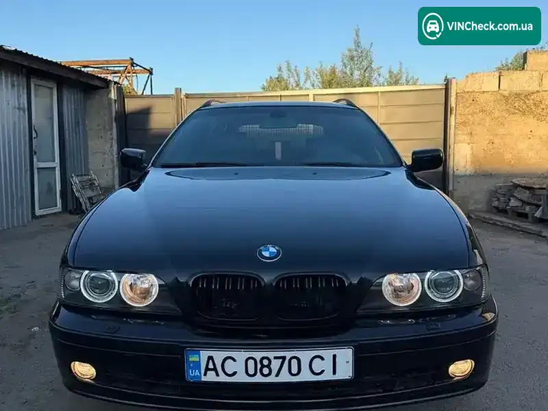 BMW 5 Series 2002, фото з оголошення 1 з 13, VIN WBADP81010GW40488