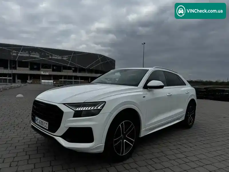 Audi Q8 2018, фото з оголошення 1 з 21, VIN WA1AVAF11KD016659