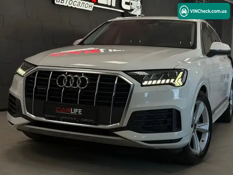 Audi Q7 2021, фото з оголошення 1 з 20, VIN WAUZZZ4M1MD024589
