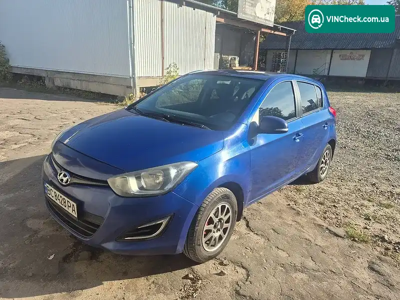 Hyundai i20 2014, фото з оголошення 1 з 5, VIN MALBA51RAEM639445