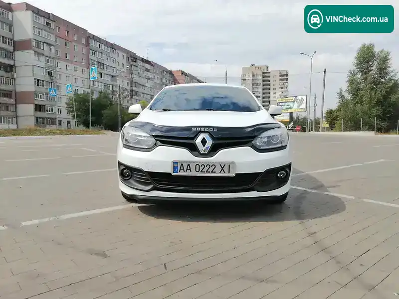 Renault Megane 2014, фото з оголошення 1 з 20, VIN VF1BZ0R0251464053