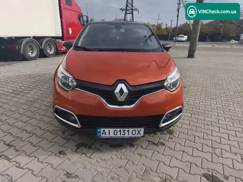 Renault Captur 2016, фото з оголошення 1 з 10, VIN VF12REL1E55872788