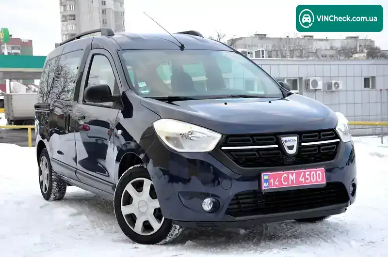 Dacia Dokker 2018, фото з оголошення 1 з 21, VIN UU10SDCV560822381