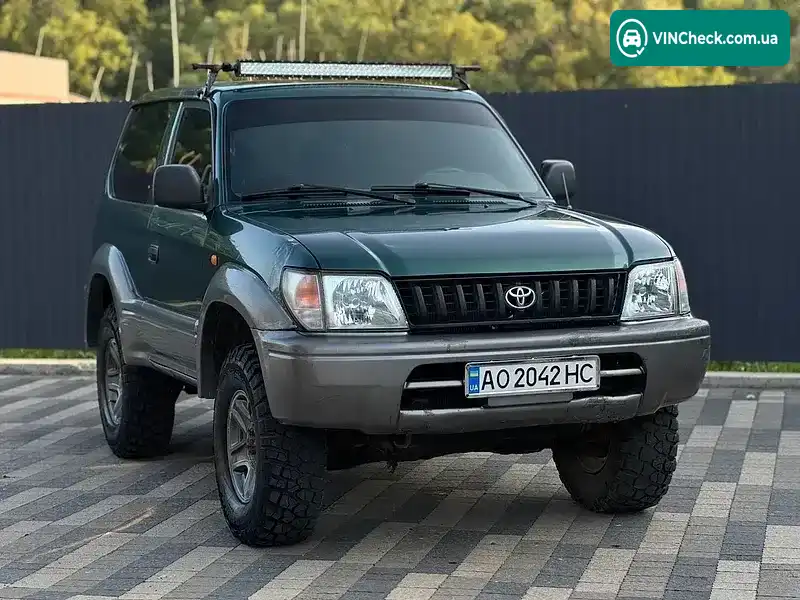 Toyota Land Cruiser 1997, фото з оголошення 1 з 20, VIN JT111GJ9000013567