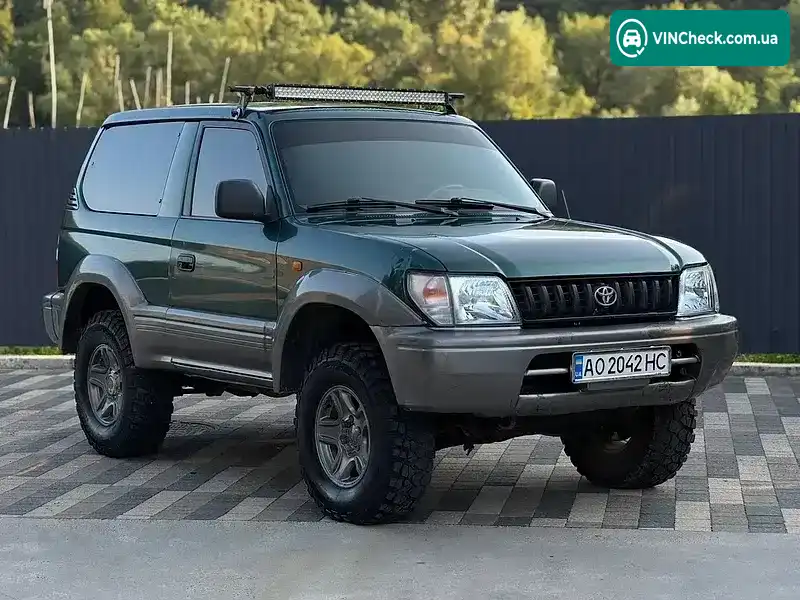 Toyota Land Cruiser 1997, фото з оголошення 2 з 20, VIN JT111GJ9000013567