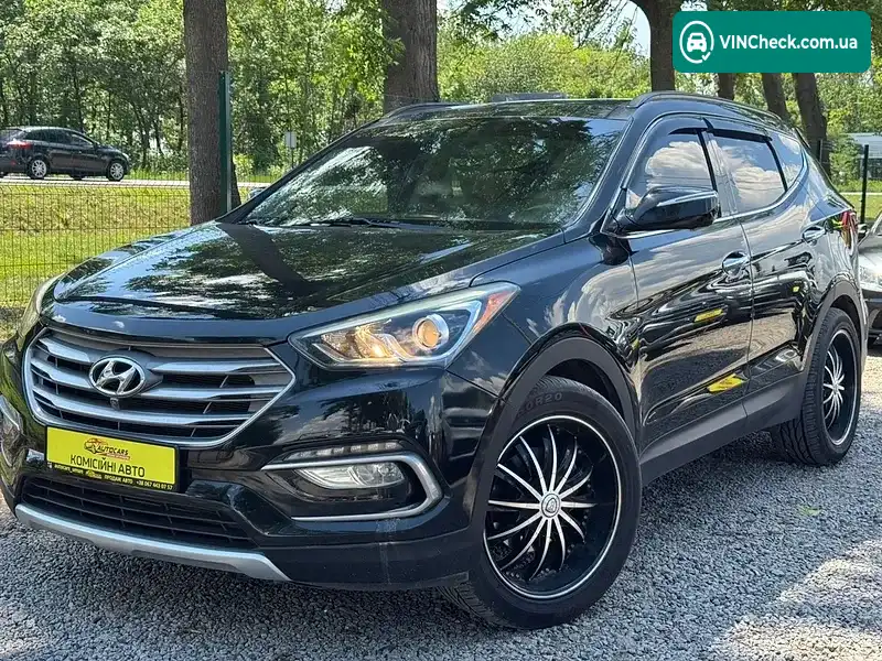 Hyundai Santa FE 2016, фото з оголошення 1 з 20, VIN 5XYZUDLB2HG452506