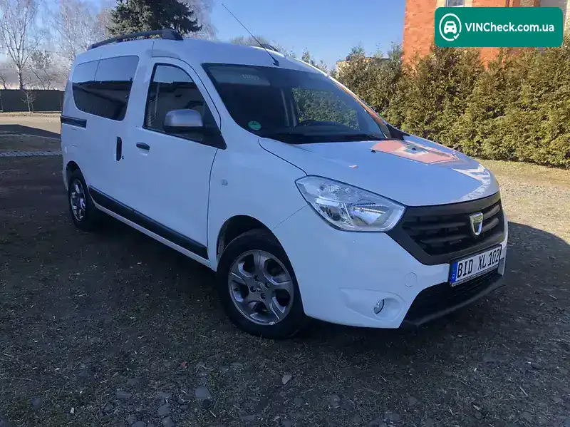 Dacia Dokker 2015, фото з оголошення 1 з 20, VIN UU10SDG3553461871