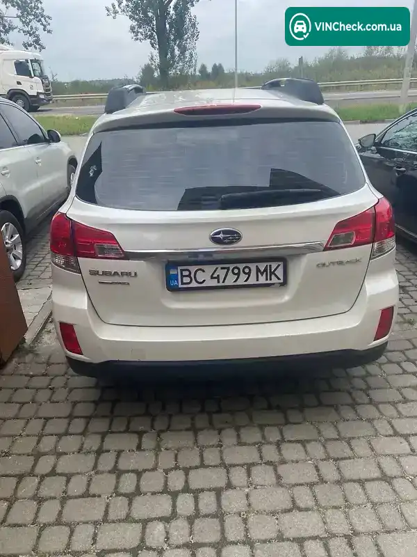 Subaru Outback 2013, фото з оголошення 1 з 5, VIN JF1BR9L95EG173345