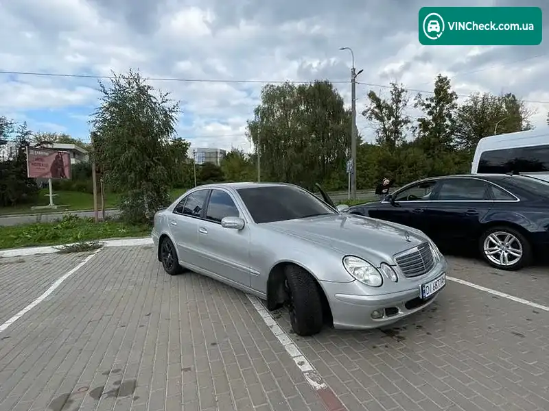 Mercedes-Benz E-Class 2003, фото з оголошення 2 з 9, VIN WDB2110041A380852