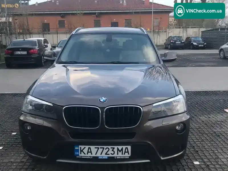 BMW X3 2012, фото з оголошення 1 з 11, VIN WBAWY310900A50303