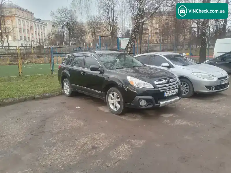 Subaru Outback 2014, фото з оголошення 2 з 21, VIN 4S4BRGBC6E3293788