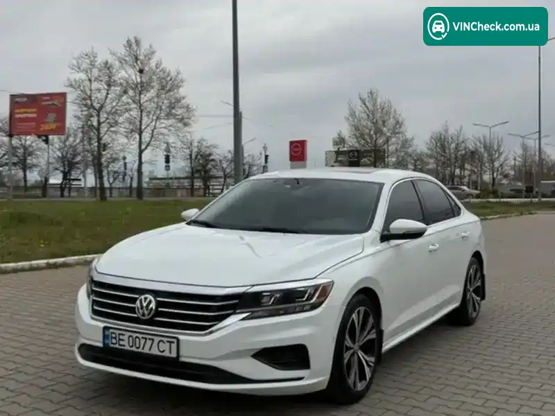 Volkswagen Passat 2020, фото з оголошення 2 з 21, VIN 1VWCA7A30LC026884