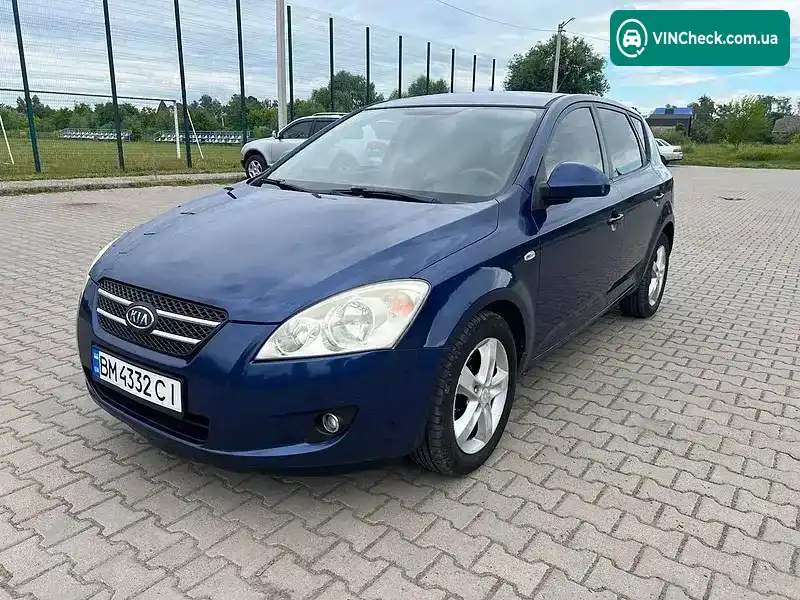 Kia Ceed 2007, фото з оголошення 1 з 9, VIN U5YFF24128L066613