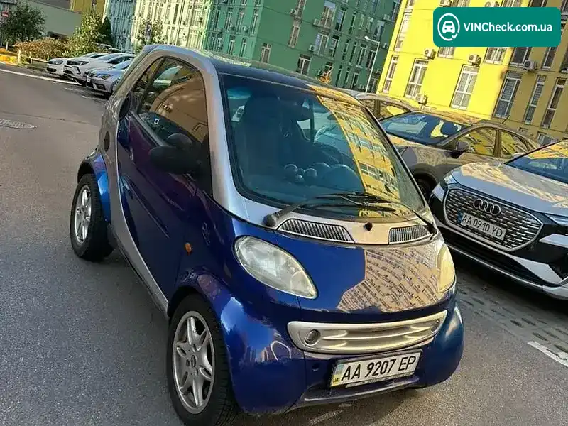 Smart Fortwo 2000, фото з оголошення 2 з 9, VIN WME01MC01YH086455