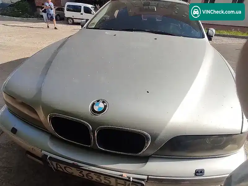 BMW 5 Series 2001, фото з оголошення 1 з 15, VIN WBADL01040GY04412