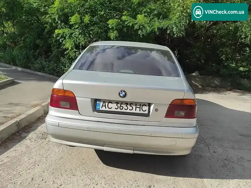 BMW 5 Series 2001, фото з оголошення 2 з 15, VIN WBADL01040GY04412