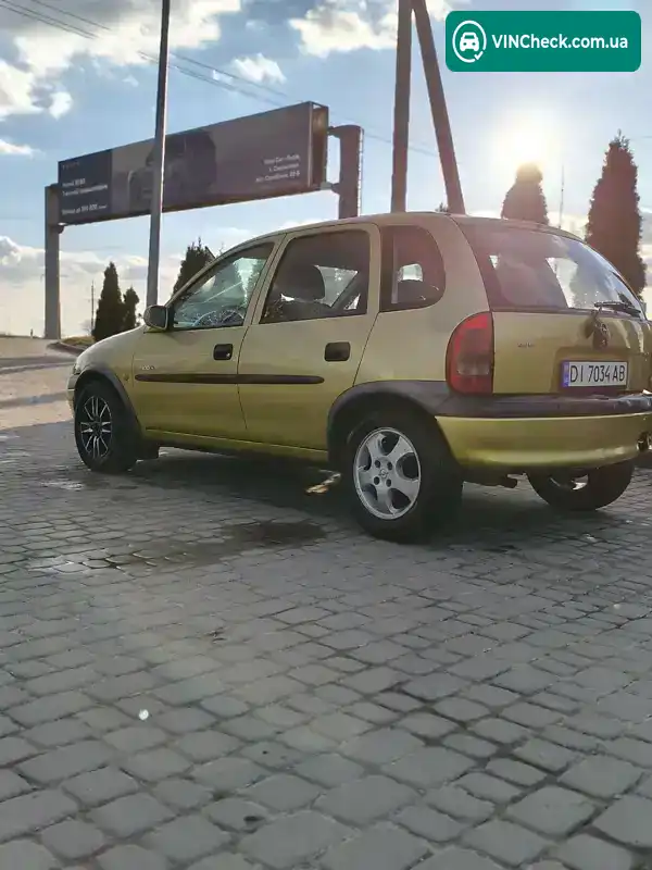 Opel Corsa 2000, фото з оголошення 1 з 21, VIN W0L0SBF68Y4022291