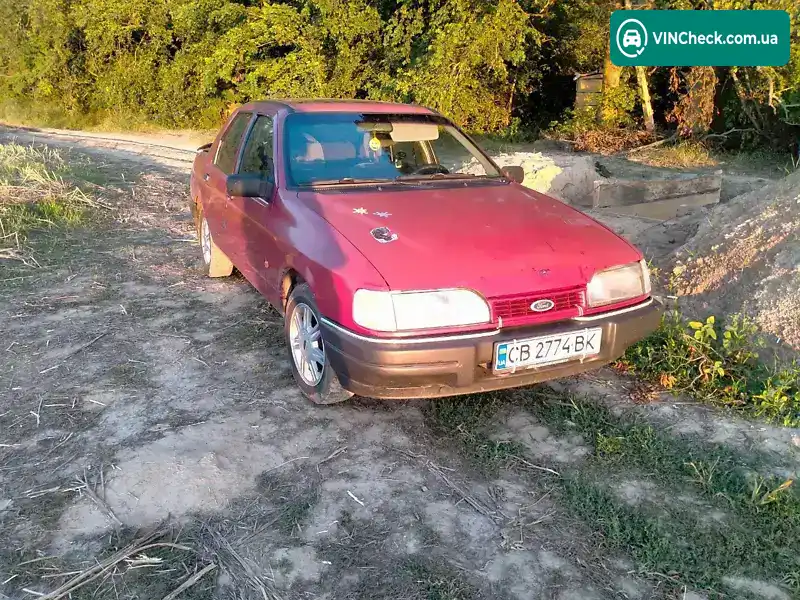 Ford Sierra 1991, фото з оголошення 2 з 3, VIN WF0FXXGBBFMD59626