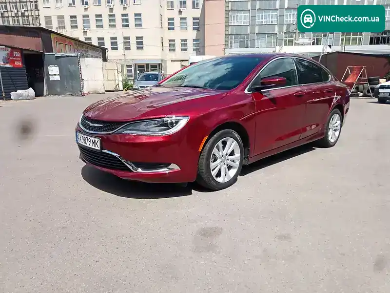 Chrysler 200 2015, фото з оголошення 2 з 19, VIN 1C3CCCAB3FN699369