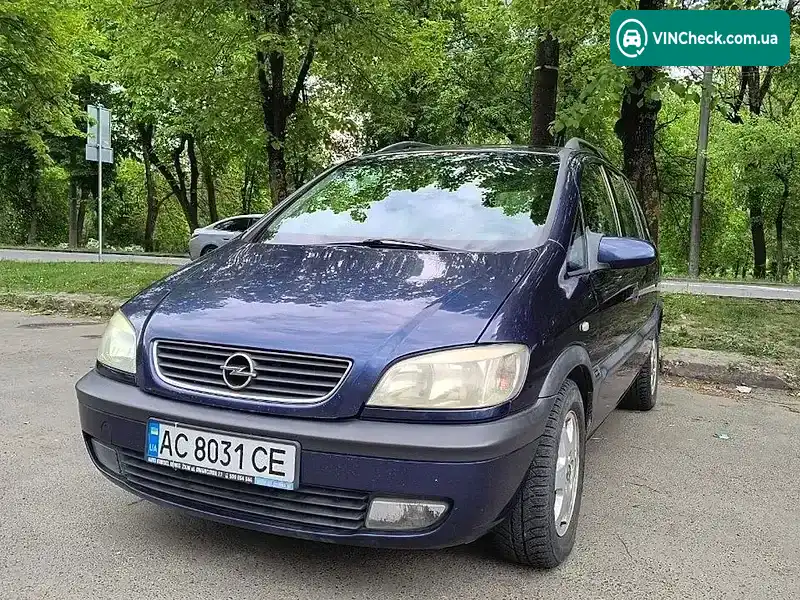 Opel Zafira 2000, фото з оголошення 1 з 12, VIN W0L0TGF75Y2155600