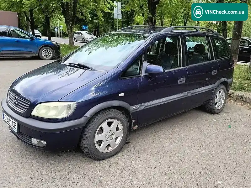 Opel Zafira 2000, фото з оголошення 2 з 12, VIN W0L0TGF75Y2155600