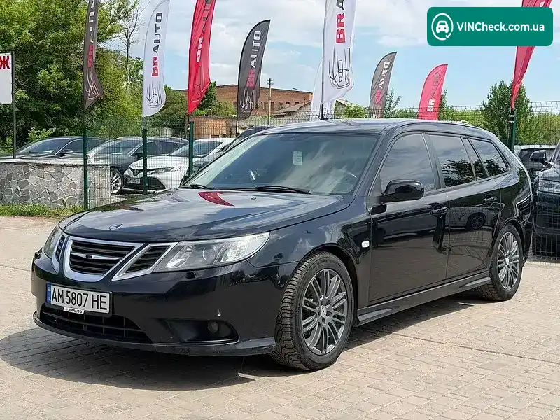 Saab 9-3 2008, фото з оголошення 1 з 21, VIN YS3FB56W491003755