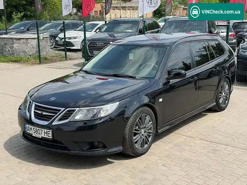 Saab 9-3 2008, фото з оголошення 2 з 21, VIN YS3FB56W491003755