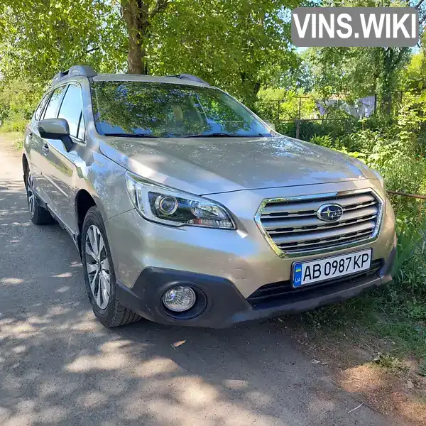 Subaru Outback 2015, фото з оголошення 1 з 19, VIN 4S4BSBNC7G3257047