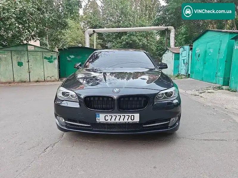 BMW 5 Series 2012, фото з оголошення 1 з 14, VIN WBAXH5C5XDDW12407