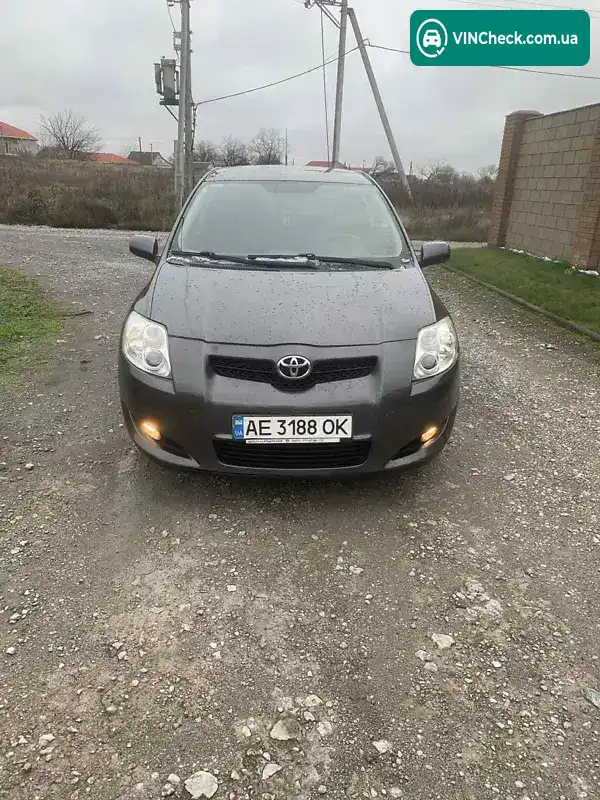 Toyota Auris 2008, фото з оголошення 1 з 10, VIN NMTKV56E00R025342