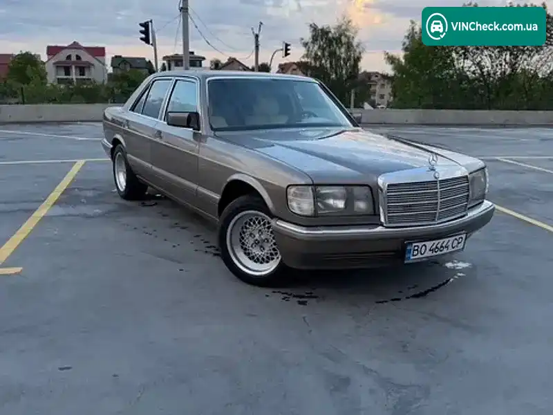 Mercedes-Benz S-Class 1987, фото з оголошення 1 з 20, VIN WDB1260201A366089