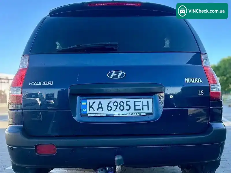 Hyundai Matrix 2006, фото з оголошення 1 з 15, VIN Y6LPM81DP6L000620