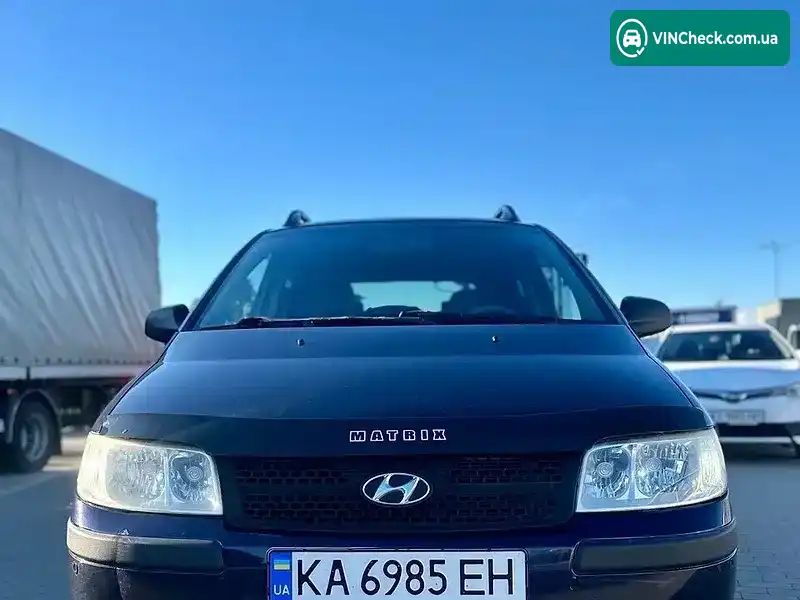 Hyundai Matrix 2006, фото з оголошення 2 з 15, VIN Y6LPM81DP6L000620