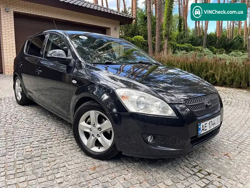 Kia Ceed 2008, фото з оголошення 1 з 15, VIN Y6LFF24338L004463
