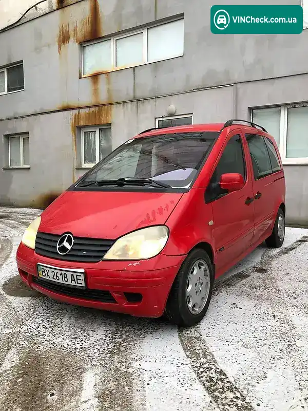 Mercedes-Benz Vaneo 2002, фото з оголошення 2 з 20, VIN WDB4147001N208096