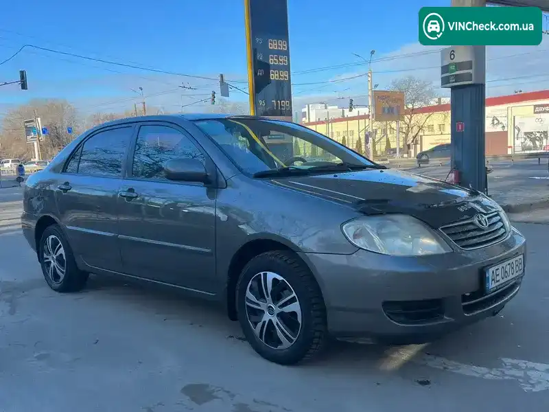 Toyota Corolla 2006, фото з оголошення 1 з 10, VIN NMTBZ28E30R150674