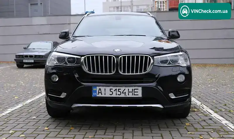 BMW X3 2017, фото з оголошення 1 з 17, VIN WBAWX310700U58119