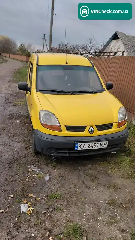 Renault Kangoo 2003, фото з оголошення 1 з 16, VIN VF1FC09AF29244626