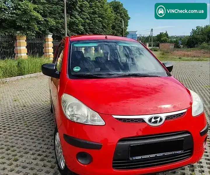Hyundai i10 2009, фото з оголошення 2 з 16, VIN MALAM51BBAM421356