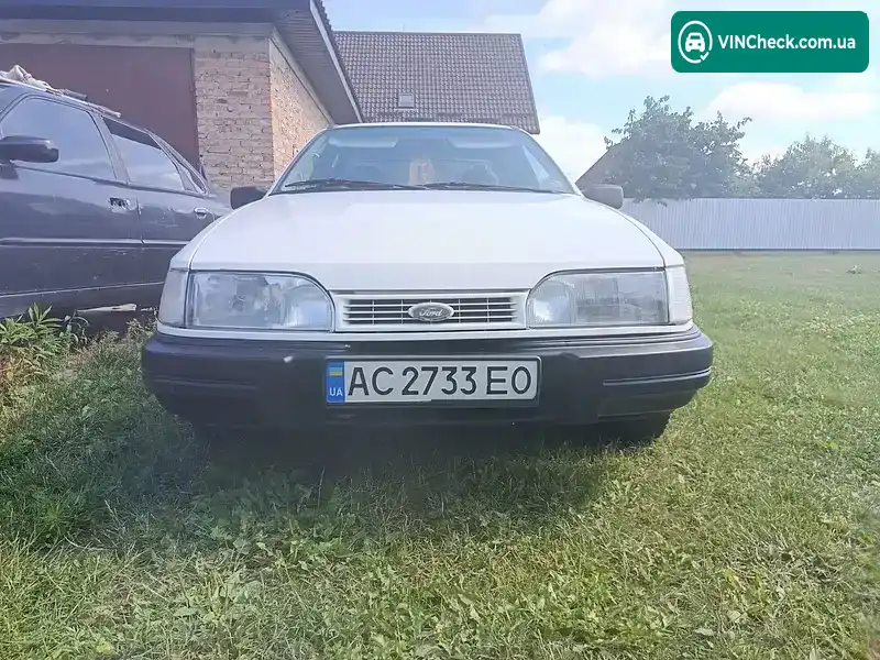 Ford Sierra 1990, фото з оголошення 2 з 9, VIN WF0FXXGBBFLR87066