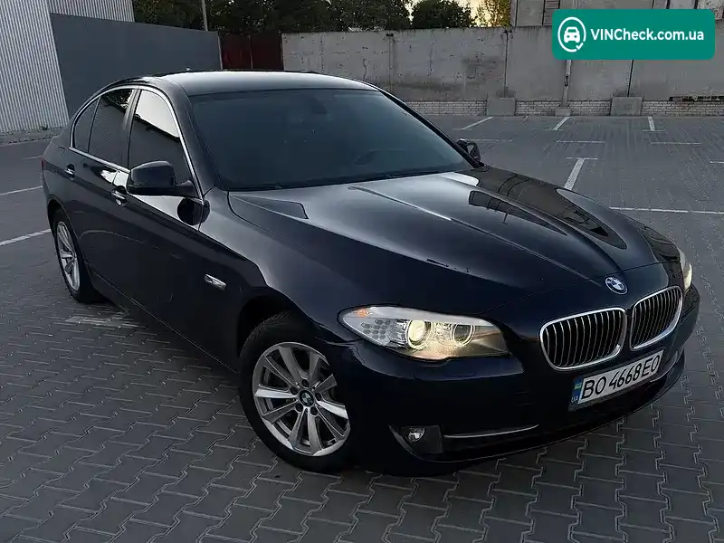 BMW 5 Series 2012, фото з оголошення 1 з 18, VIN WBAXA51010DW59623